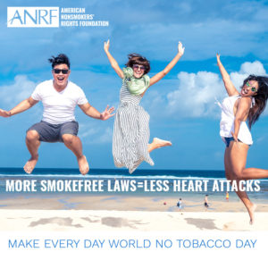 More smokefree laws = Less heart attacks!