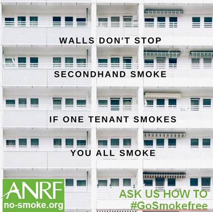 Walls don't stop secondhand smoke. If one tenant smokes you all smoke