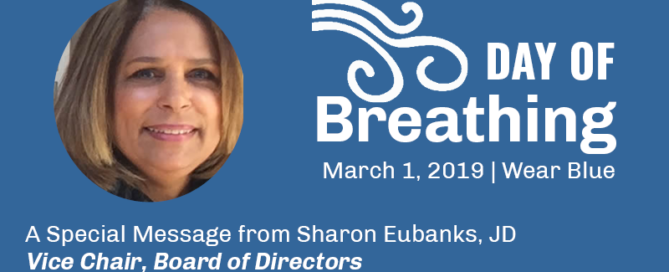 A Special Message from Sharon Eubanks