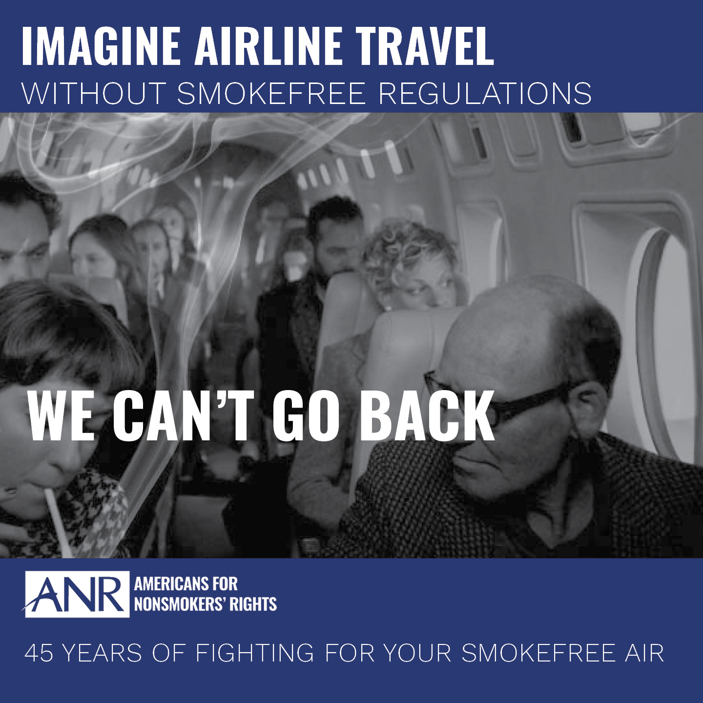 Imagine Airline Travel if there were no smokefree policies?