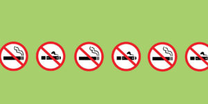 no smoking no vaping signs