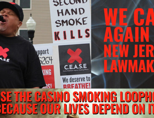 Casino Workers Mark Two Years Since Smoking Returned to Atlantic City Casinos
