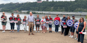 ANR Supports CEASE with UAW at a PA rally as #NCLGS meets