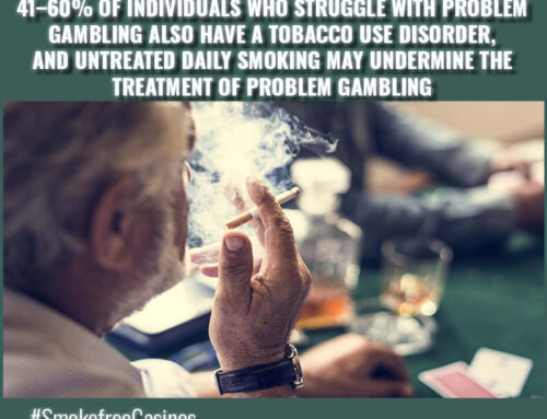 In Letter to NJ Officials, Public Health Advocates Urge Leaders to Tackle Problem Gaming and Smoking Addiction by Implementing Smokefree Casinos