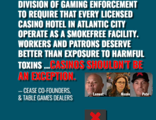 Advocates Call for Smokefree Casino Licensing in Atlantic City to Protect Workers and Patrons