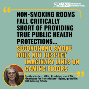 Cynthia Hallett Quote in CDC Gaming
