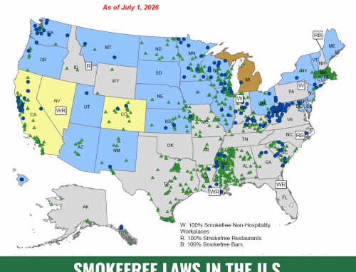 SMOKEFREE LISTS AND MAPS–July 1, 2026