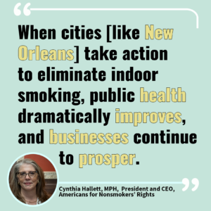 new orleans study shows business prospers from smokefree protections