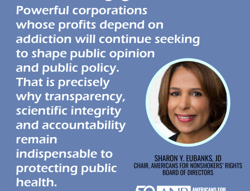 Twenty Years After Racketeering Judgment and Findings, the Tobacco Industry Continues to Follow the Same Playbook