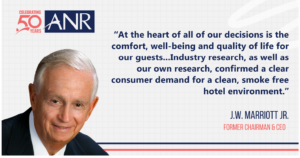 JW Marriott Quote about smokefree business